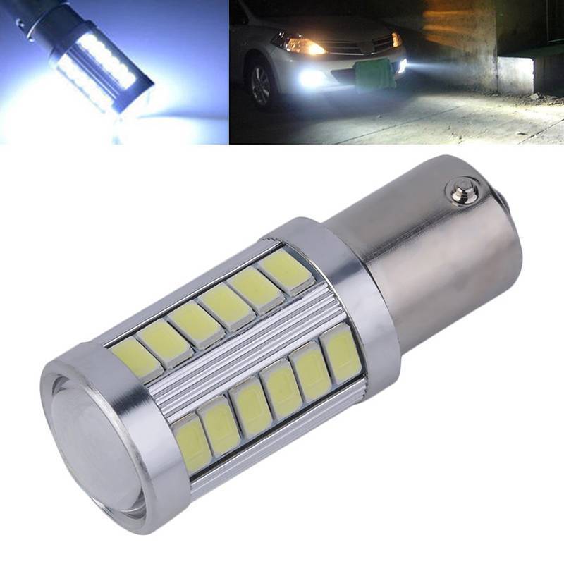Ha 1156 LED Bright Auto ไฟท้ายรถเบรคไฟเลี้ยวย้อนกลับหลอดไฟ TH