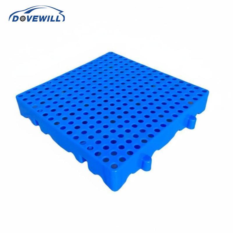 [Dovewill] Pallet Interlocking Breathable Grid Pallet พรมปูพื้นคลังสินค้ากันน้ําสําหรับพื้นที่โหลด