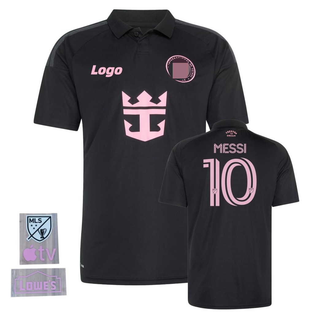 S-XXXXL Fans Edition Inter Miami 2026/27 Mens Inter Miami Home Away เสื้อฟุตบอลแขนสั้น