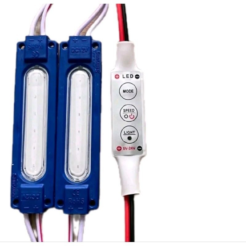 SUPER BRIGHT 7 MODE UNDERLIGHT PACKAGE + โมดูลแฟลช