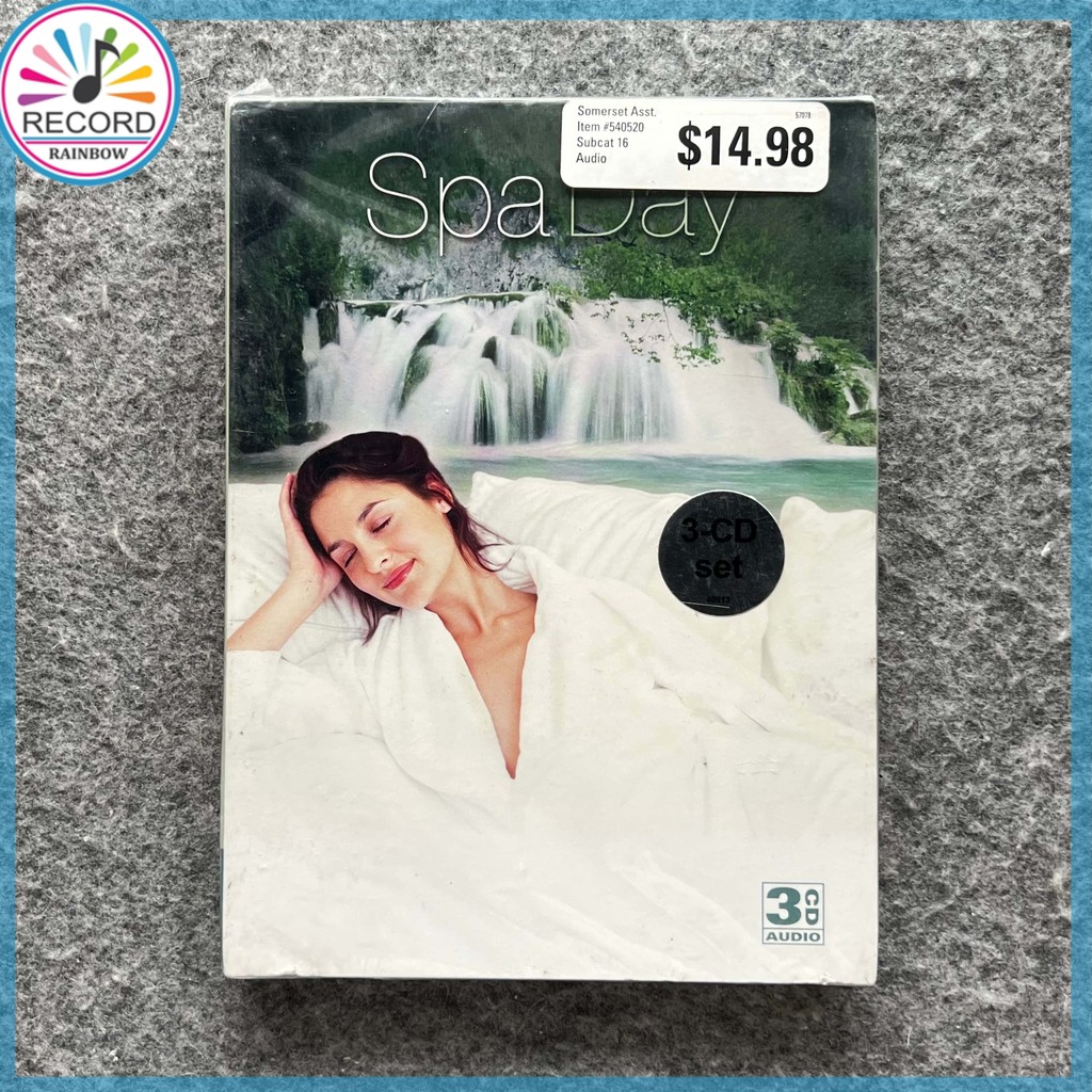 Unknown Artist Spa Day Original 3CD Album [Sealed] Brand New 1Z07847 HZK