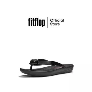 FITFLOP X KH IQUSHION BUTTON รองเท้าแตะผู้หญิง รุ่น AUQ-001 สี BLACK