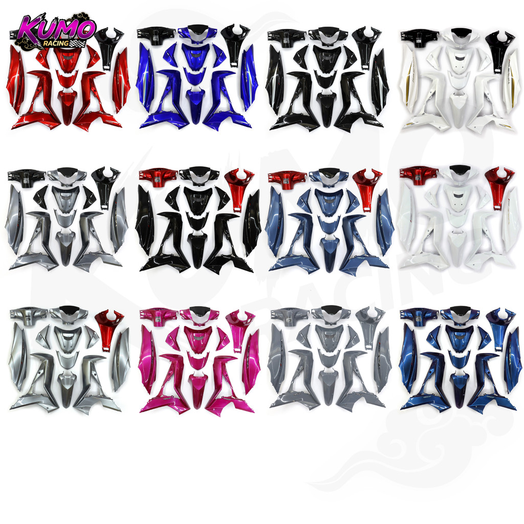 KUMO RACING ชุดสีเวฟ125i LED wave125iLED (ชุด13ชิ้น)  ชุดสีWave 125i LED ชุดสีWave125i LED ชุดสีเวฟ1