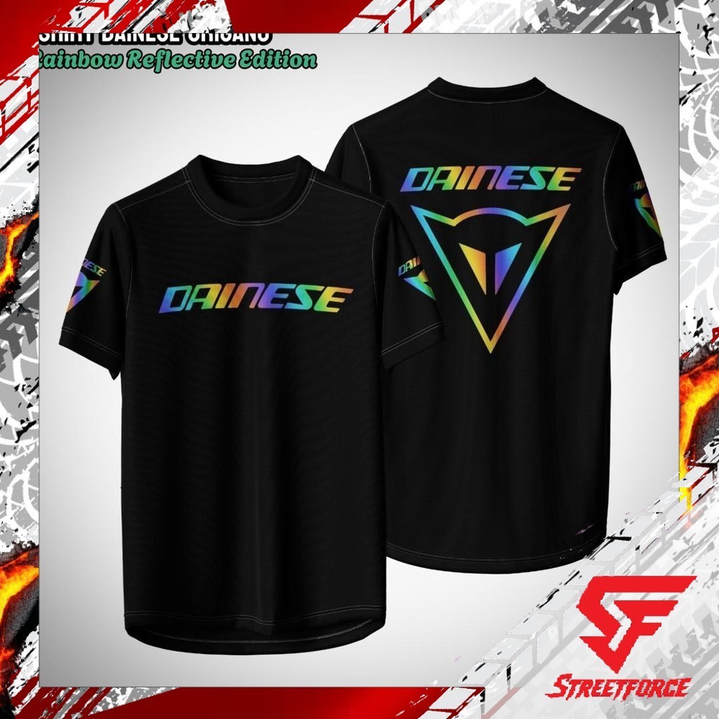 เสื้อยืด DAINEXX ORIGANO REFLECTIVE LIMITED - 210gsm - การพิมพ์ hd - relektif - lengan pendekS-5XL