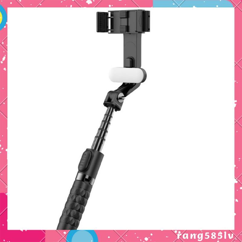 A6 1- มือถือ Gimbal Stabilizer เติมแสง W/Selfie Stick/ขาตั้งกล้องรีโมทคอนโทรลไร้สายชาร์จ USB Vlog ra