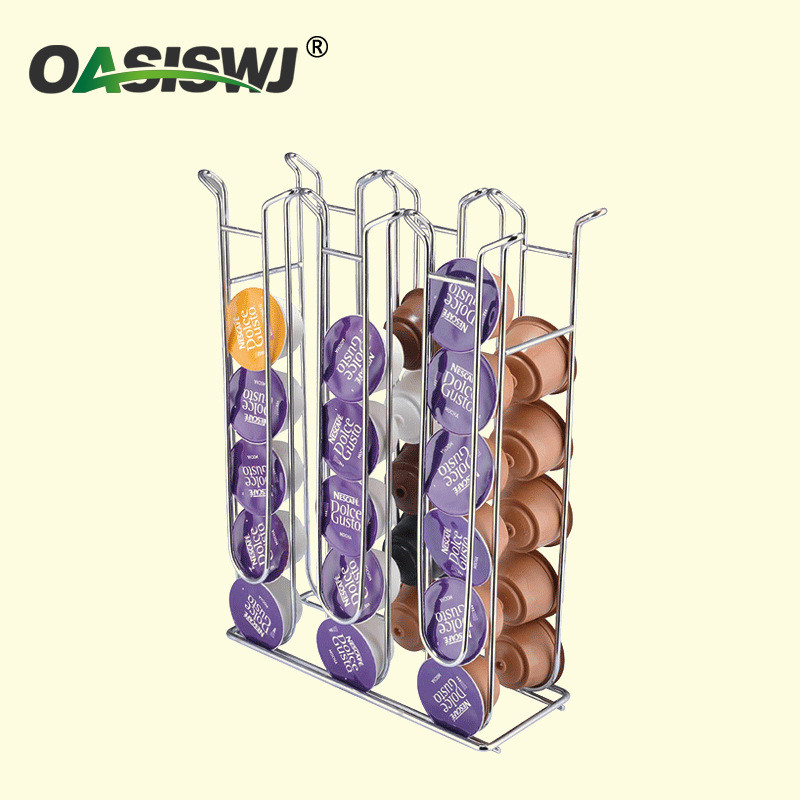 OASISW Oasis J อุปกรณ์เสริมเครื่องชงกาแฟตลก Coolth Capsule Storage Rack DolceGusto Coffee Storage ON