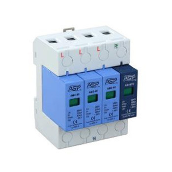 AM2-40/40/4 Raicul ASP Lightning Protector/Surge Protector/Power Lightning Protector am2-40/3+NPE El