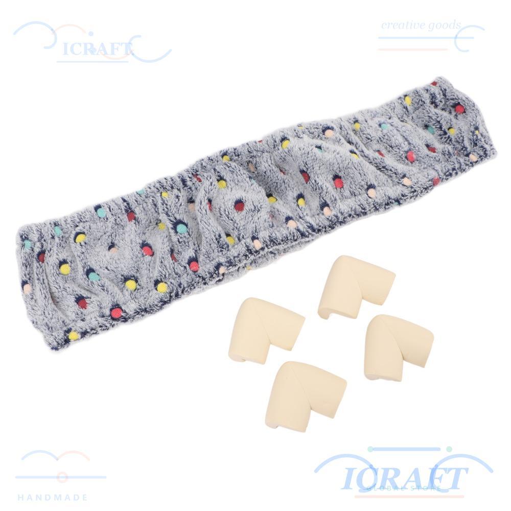 ICRAFT Tufting Frame Cover, Elastic Band Dark Blue Rug Hooking Frame Cover, Practical Flannel เย็บปั