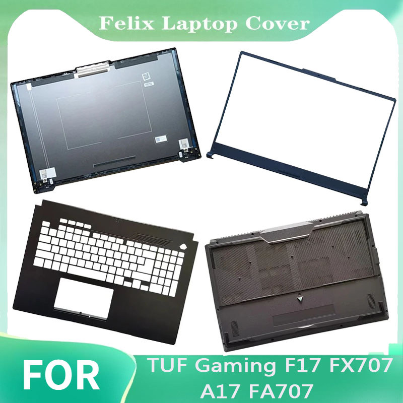 ใหม่สําหรับ ASUS TUF Gaming F17 FX707 A17 FA707 แล็ปท็อปปกหลังกรอบด้านหน้าบานพับ PC กรณี