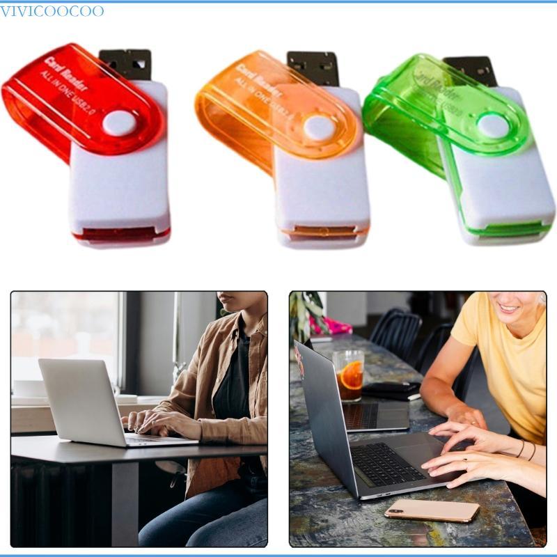 VIVI USB TF Card Reader สําหรับ PC การ์ดหน่วยความจําเป็นอะแดปเตอร์ USB MS Card Reader สําหรับกล้อง