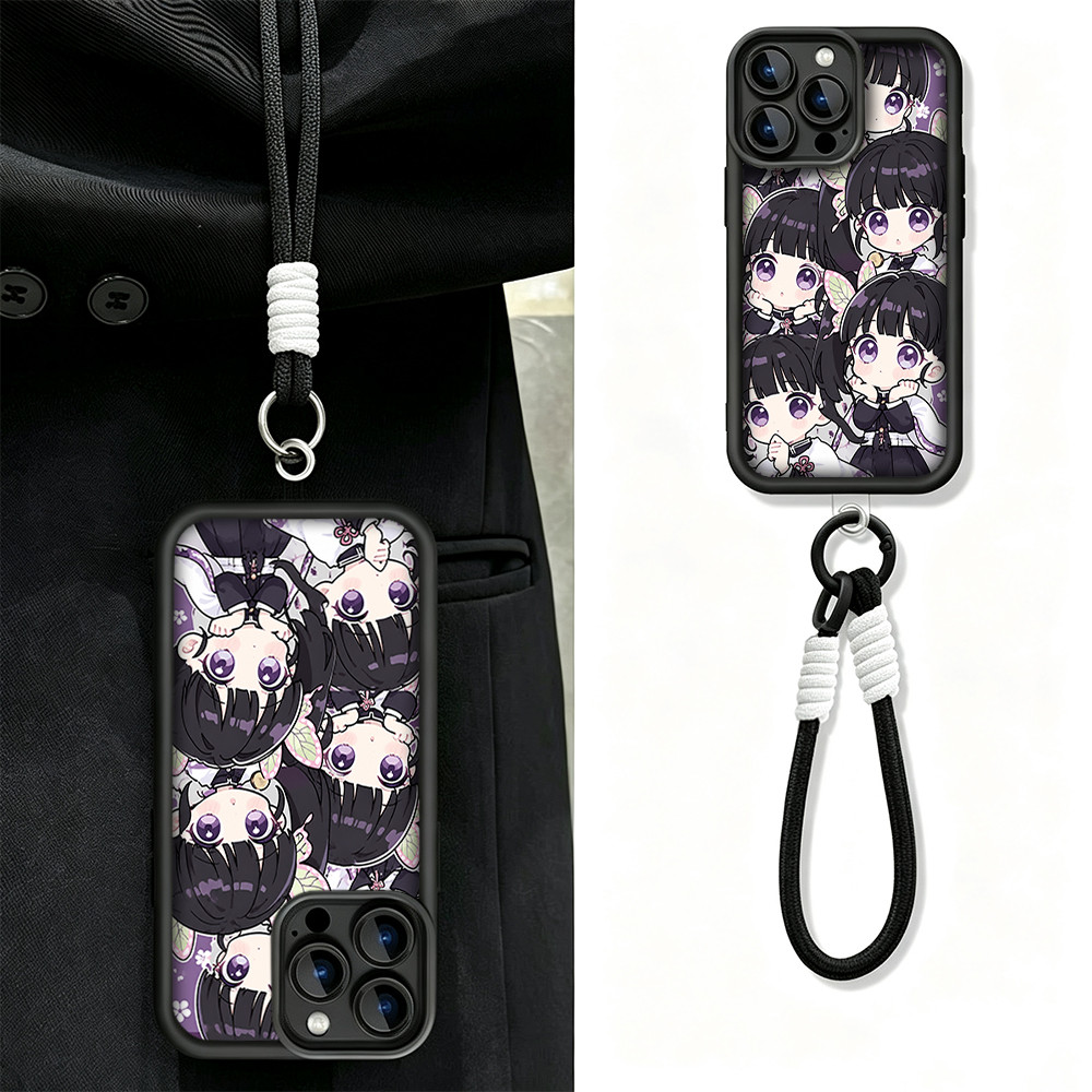 Kanao Tsuyuri Demon Slayer เคสโทรศัพท์เข้ากันได้กับ IP16,IP15,XR,XS Max,IP17,IP14,IP13,IP12,IP11,XS