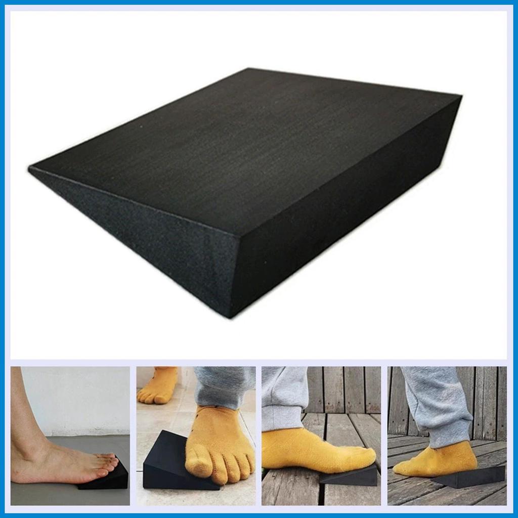 Squat Wedge Block EVA น้ําหนักเบาการฝึกอบรมกระดานเอียงโยคะโฟม Squat Wedge Blocks สําหรับยิมฟิตเนสหอพ