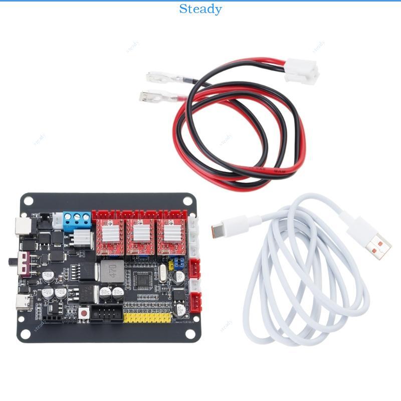 Stedy CNC 3018 2418 1610 GRBL 1 3 แกน Stepper Motor Double Y แกน USB Driver Board Controller สําหรับ