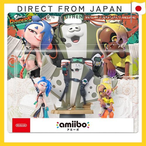[Authentic / Direct from Japan] amiibo Surimi Alliance Set [Fuuka (Raiders) / Utsuho (Raiders) / Man
