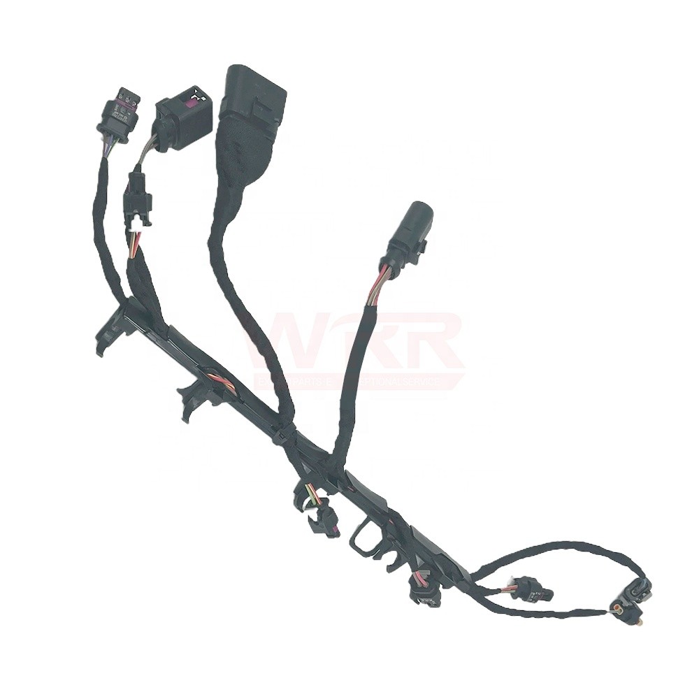 พรีเมี่ยม-WRR 06L971627K 06L 971 627 K หัวฉีดน้ํามันเชื้อเพลิงสายไฟคุณภาพสูงสําหรับ Audi A1 A3 A4 A5
