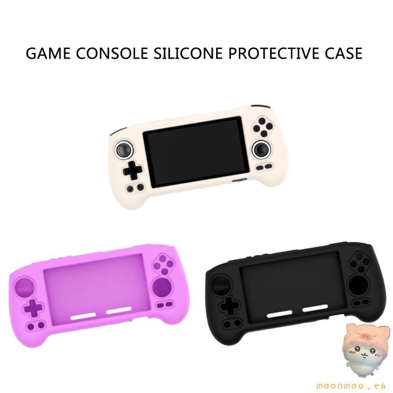 Moon Soft Case Full Coverage ผิวยืดหยุ่นสําหรับ RG556 Gamepad Protector Case Housing