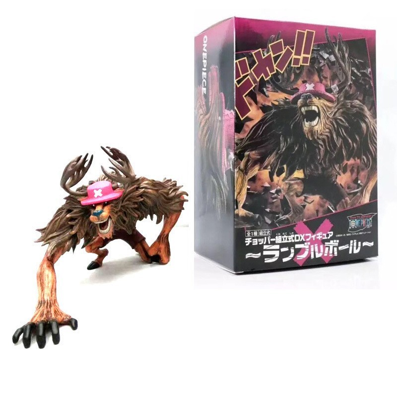 One Piece One Piece/One Piece เปลี่ยนเป็น Rampage Chopper Rampage Chopper Boxed รูปตุ๊กตาเครื่องประด