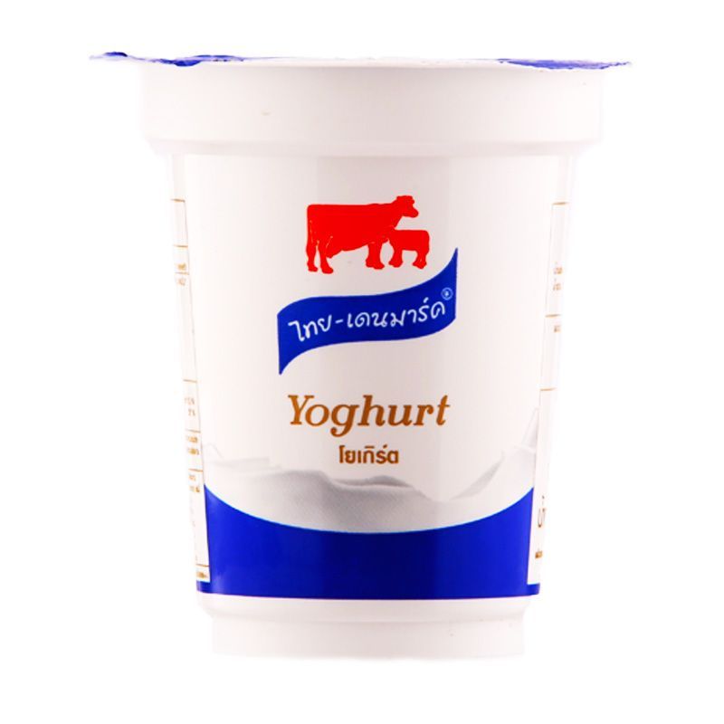 ไทยเดนมาร์คโยเกิร์ตรสธรรมชาติ 120กรัม Thai Denmark Plain Yoghurt 120g. [หมายเลขบาร์โค้ด 8852537071211 ]