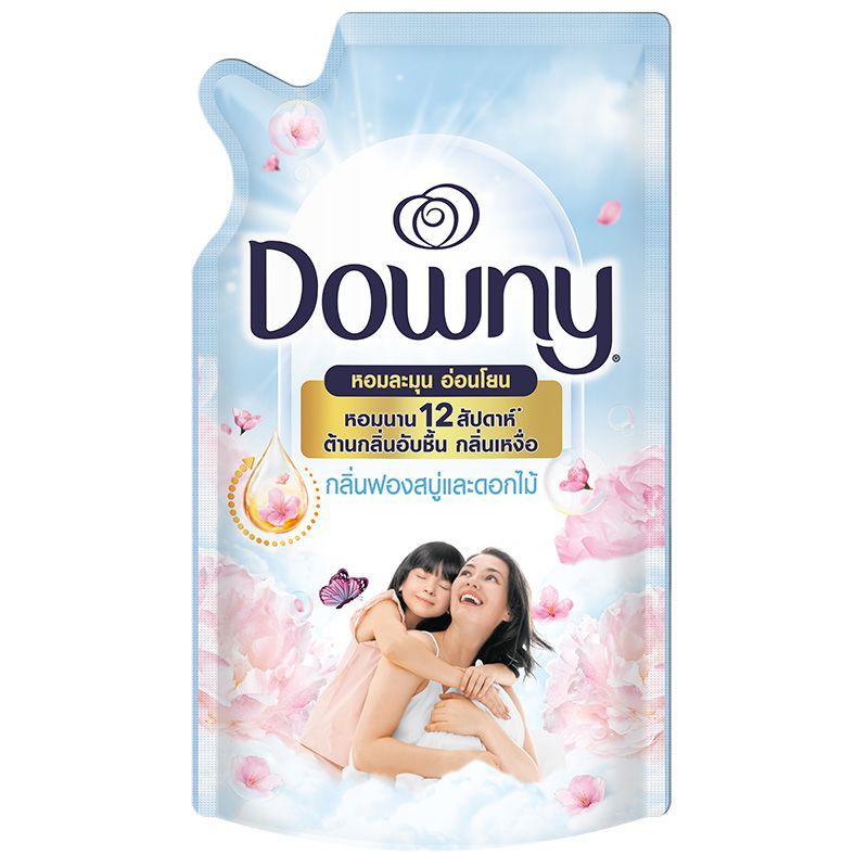 ดาวน์นี่น้ำยาปรับผ้านุ่มสูตรเข้มข้นกลิ่นหอมฟองสบู่และดอกไม้ 460มล Downy Fabricsoft Lamoon 460ml [4987176238870 ]