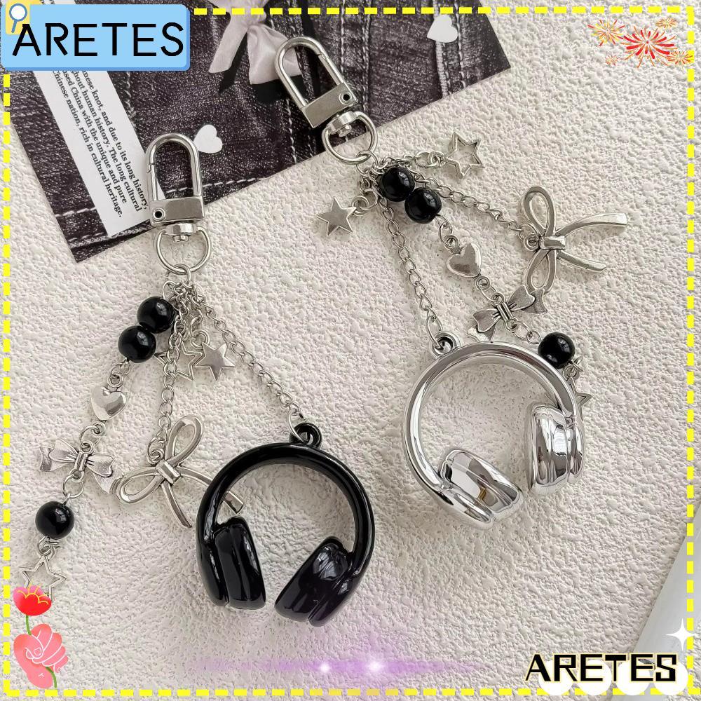 เสน่ห์หูฟัง AREES, กระเป๋าแขวนตกแต่งเพลงหูฟังกระเป๋า, พวงกุญแจ Y2K