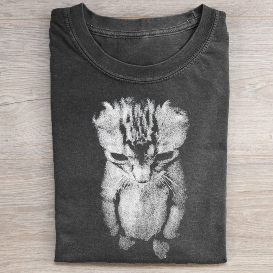 เสื้อยืด Sad Kitten Meme