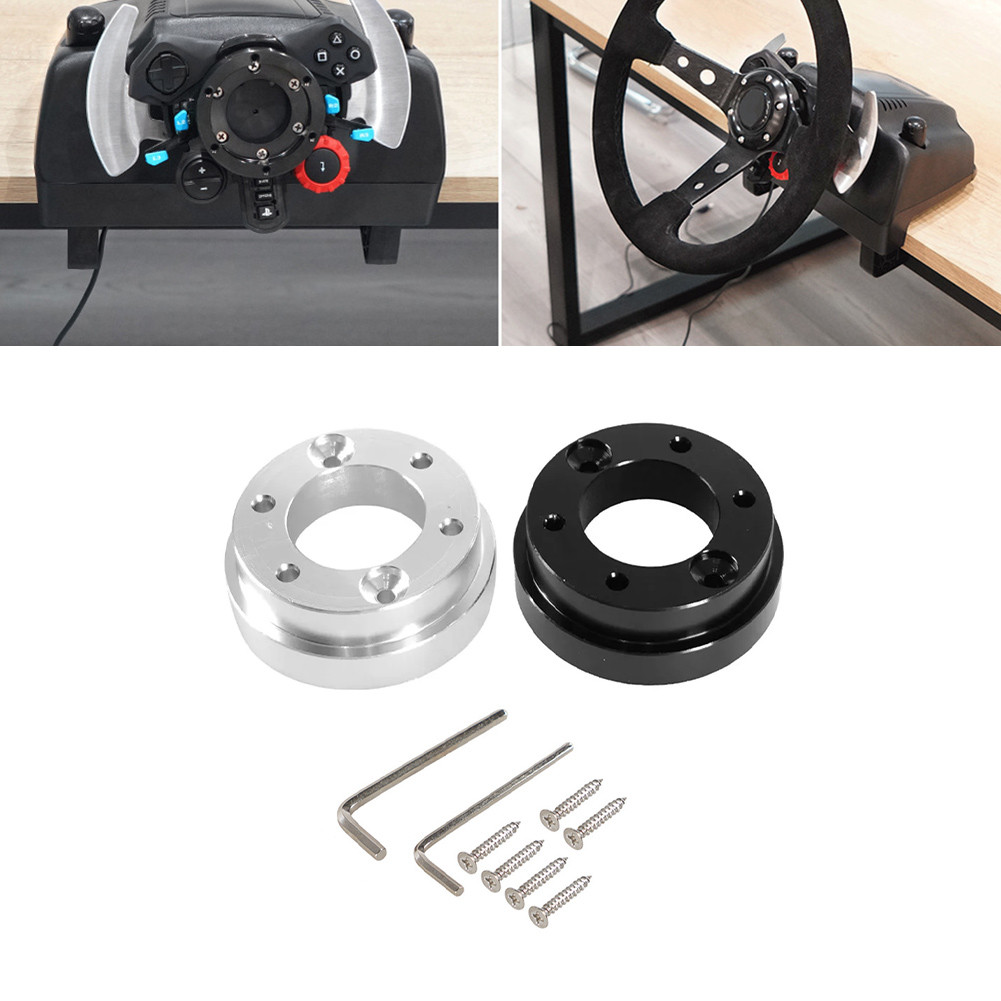 [RDYSHOP] Engineered Steering Mount Plate 70 มม.PCD สําหรับ Logitech G25 G27 G29 G920 Alloy Hub