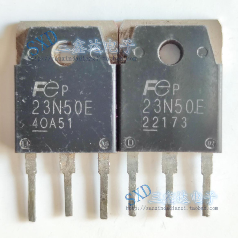 FMH23N50E 23N50E นําเข้าเครื่องถอดชิ้นส่วนเครื่องเชื่อมทั่วไปใช้ MOS Field Effect Tube