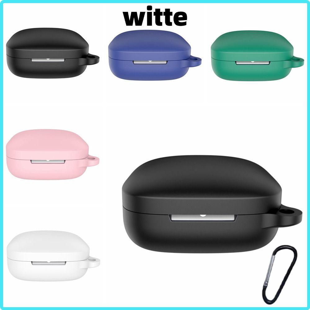 WITTE หูฟัง, Anti-fall พร้อม Carabiner หูฟัง,ร้อนฝุ่นซิลิโคนกล่องชาร์จสําหรับ Bowie E16 TWS