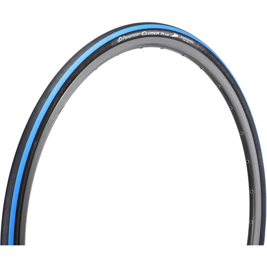 Panaracer Closer Plus 700x25C Clincher Tire Black/Blue Line