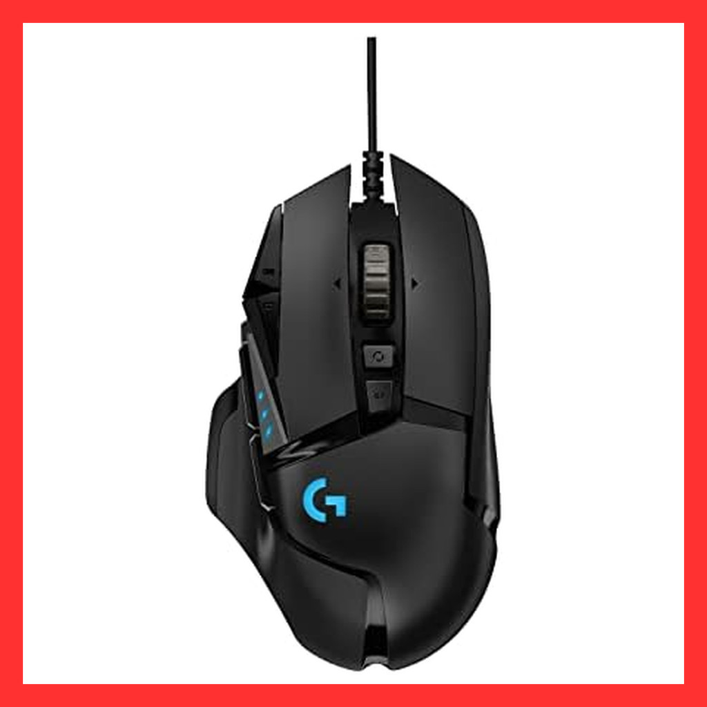 Logitech G Gaming Mouse G502 Wired USB Connection Mouse HERO 25K Sensor G502RGBhr LIGHTSYNC RGB 11 P