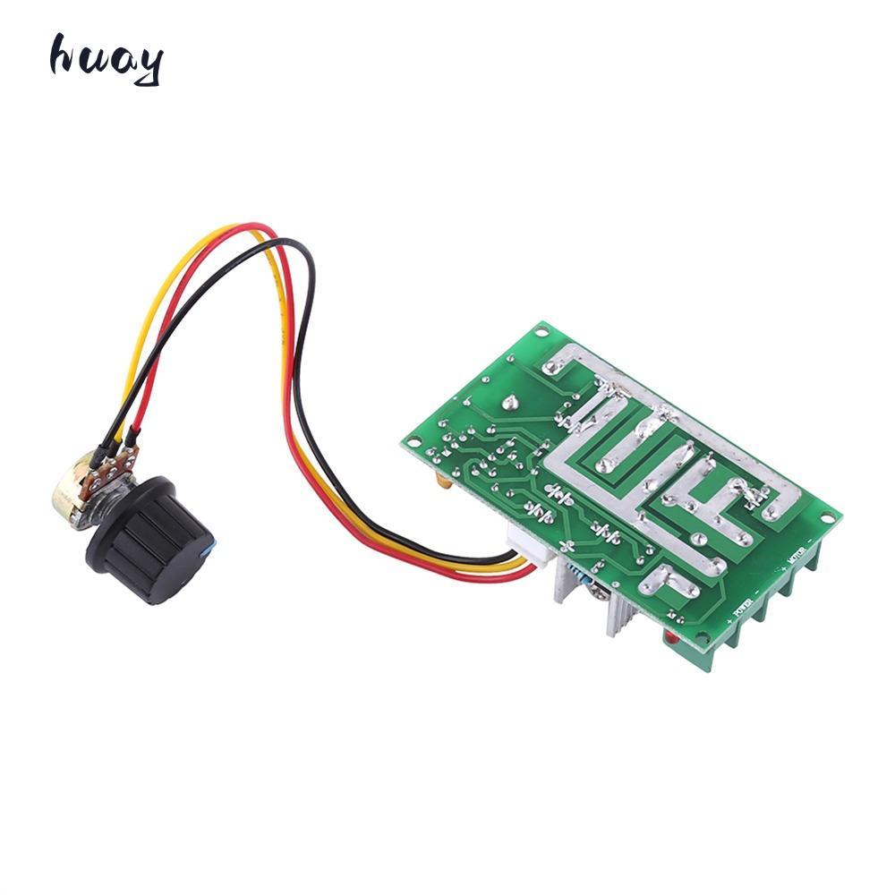 HUAYU PWM มอเตอร์ควบคุมความเร็ว, 20A 10-60V DC มอเตอร์โมดูล,ทนทานสูง 1200W Max PWM ควบคุมมอเตอร์ควบค