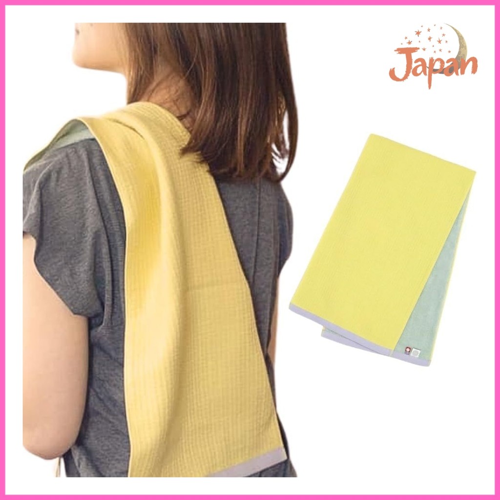 [Direct from Japan]Imabari Towel Iori 'sway' Sports Towel (Lemon) Imabari Towel Swim Towel Sports Gy