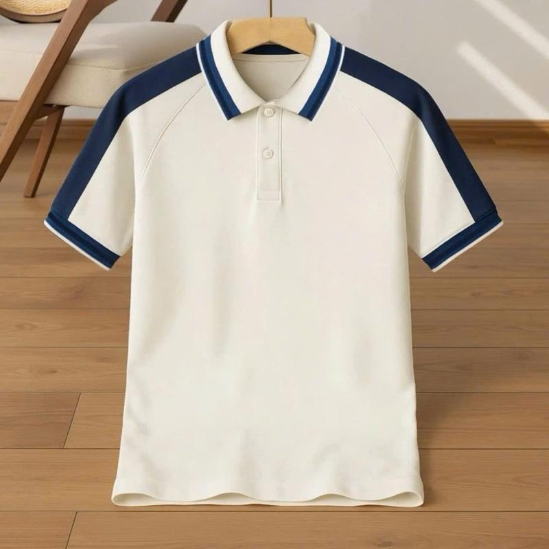 KING MENSWEAR - NINE POLO SHIRT 03 4-WAY THAI POLY CROCODILE