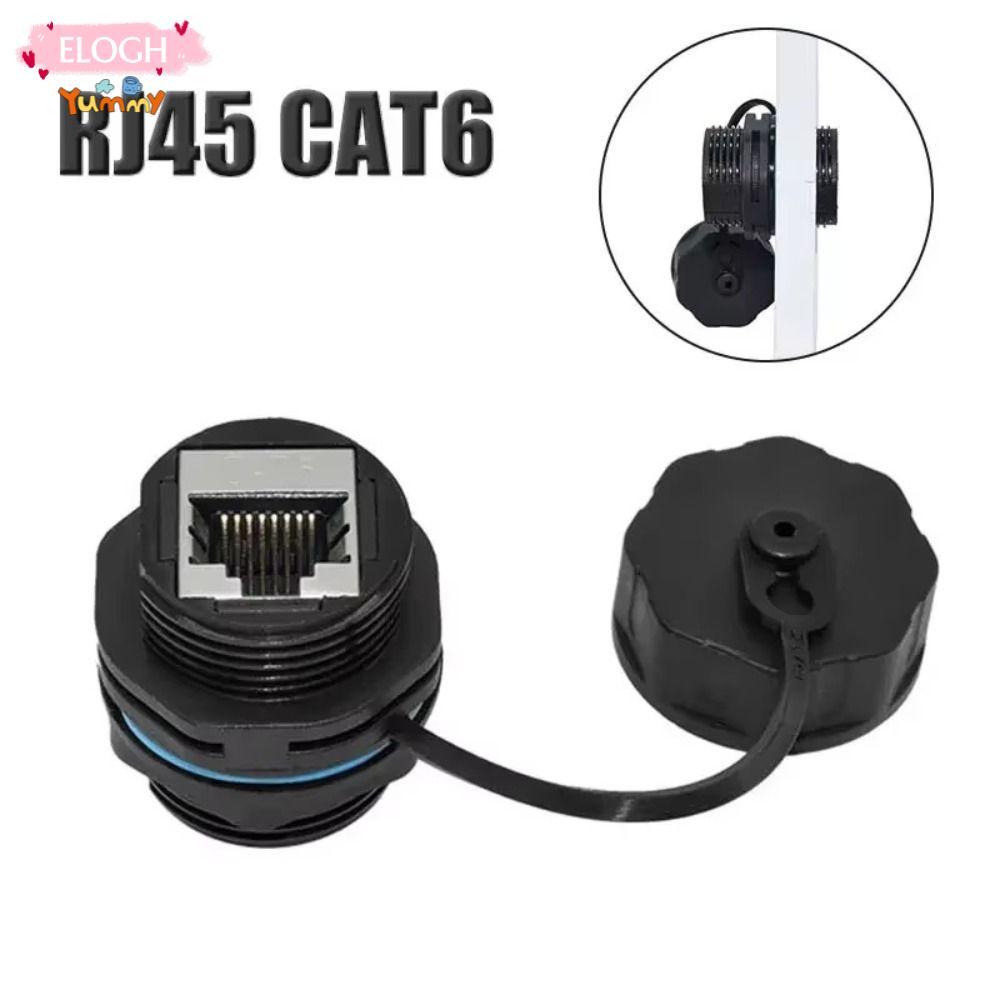 ELO11 RJ45 Connector, Shielded Circular Cat6A RJ45 Connector, Automated อุปกรณ์สื่อสาร IP68 กันน้ํา 