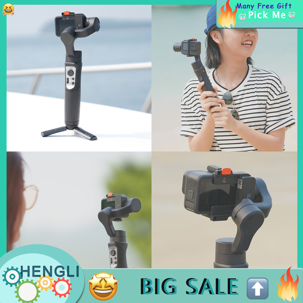 Hengli Hengli Hohem ISteady Pro 4 3-Axis มือถือกีฬากล้องแกนยึดกล้องควบคุมแบบไร้สาย Splash Proof สำหร