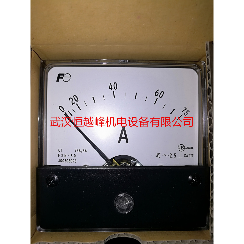 Japan FUJI มอเตอร์แอมป์มิเตอร์ FM-45 FM-60 FM-80 FM-100A ในสต็อก