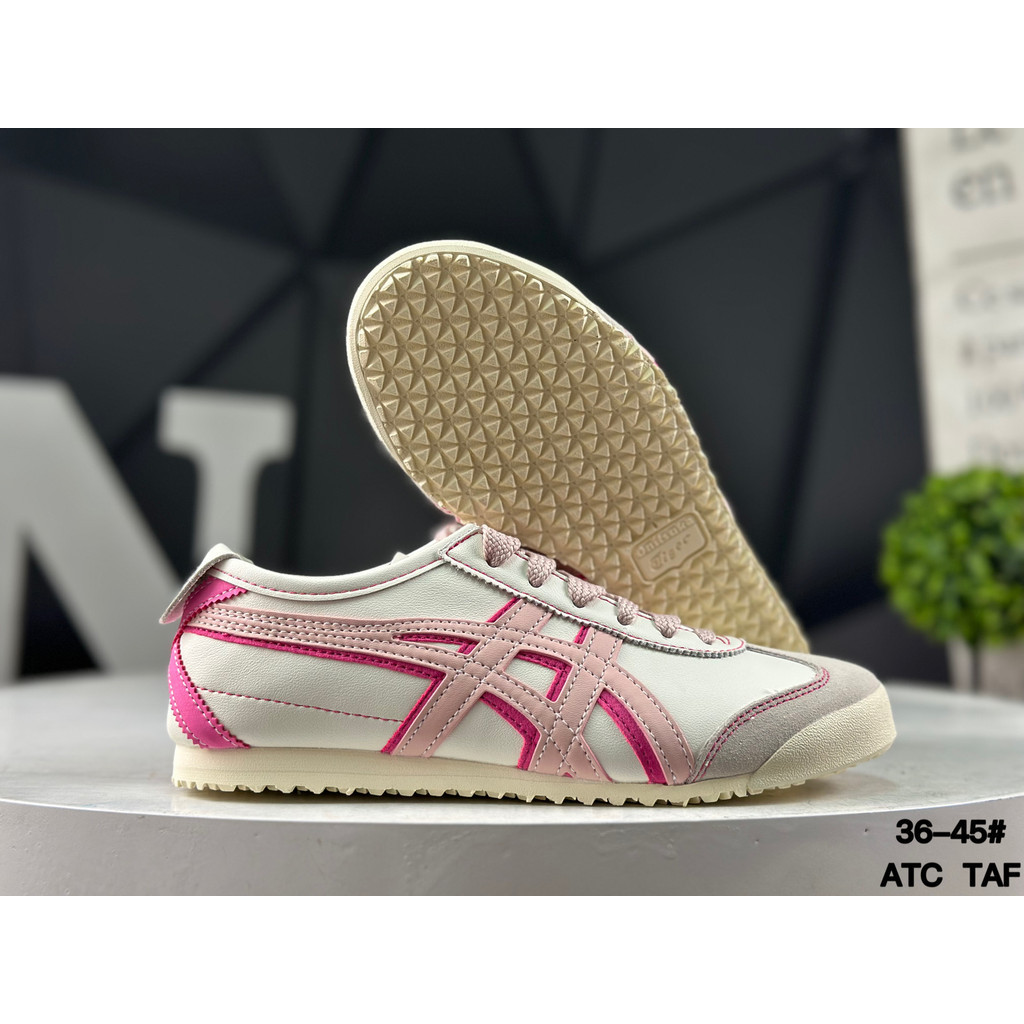 2026-Tiger MEXICO 66 Retro Casual A-Game Shoes - รองเท้ากีฬาสําหรับบุรุษและสตรี