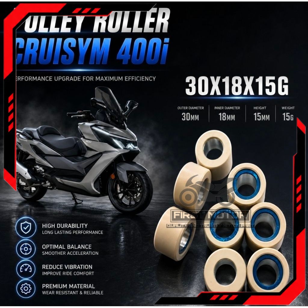 PULLEY ROLLER SYM CRUISYM400I CRUISYM 400I CRUISYM 400 I CVT ROLLER PULLEY