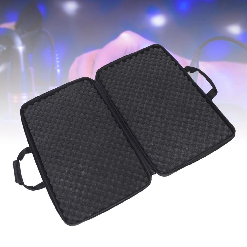 2 ช่อง Controller Storage Case Fit สําหรับ DDJ-FLX4 DDJ-400 DDJ-SB3 SB2 DDJ-RB EVA U รูป 360° ซิป DJ