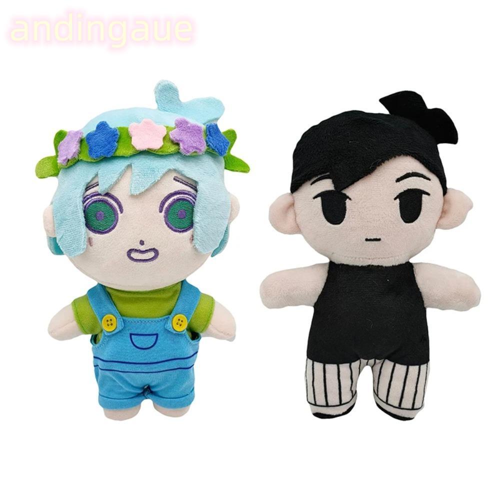 ANDIN OMORI ตุ๊กตาตุ๊กตา,Omori Plush 20 ซม.คอสเพลย์ Props, Sunny Merch Omori เกม Related Plushie ของ