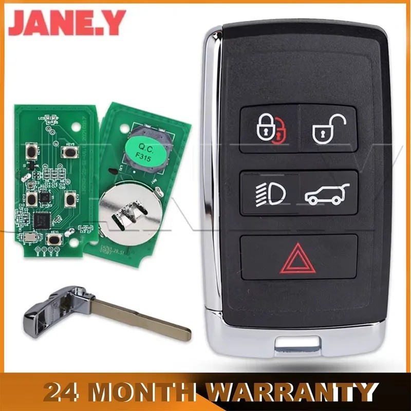 HZY Lonsdor สมาร์ทคีย์ ID49 315/433MHz สําหรับ Land Rover LR2 LR4 สําหรับ Jaguar F-Pace F-Type XE XF