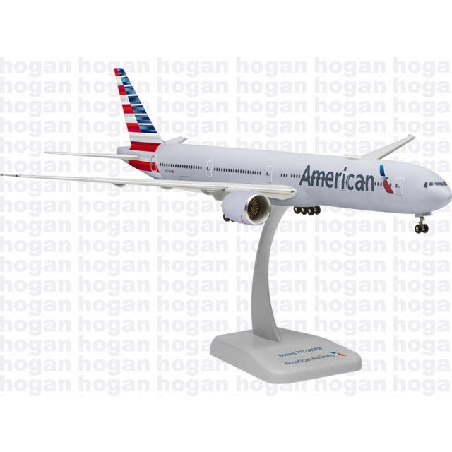 Hogan 1/200 HG10512 American Airlines B777-300ER N725AN ประกอบ Airliner รุ่น