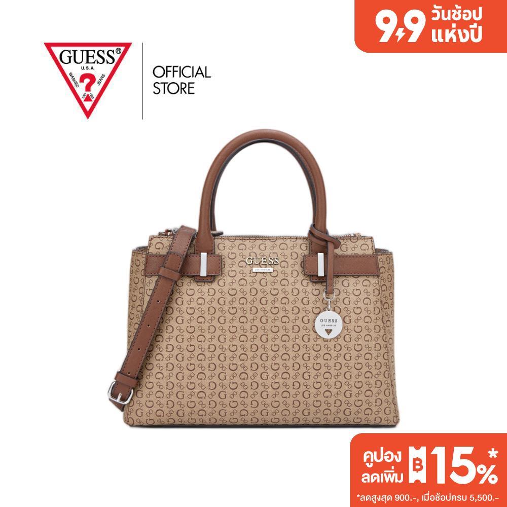 กระเป๋า Guess รุ่น SV432706 REENA SATCHEL สีน้ำตาล