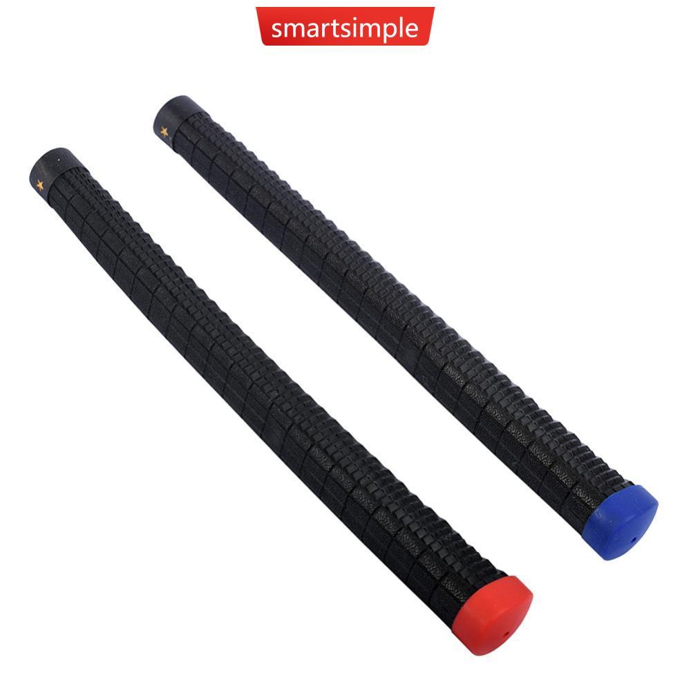 SMARTSIMPLE 1PC 29*2.3 ซม.TPE ยาง Anti-Slip Golf Handle Shock-Absorbing Comfort Handle Golf Club เปล