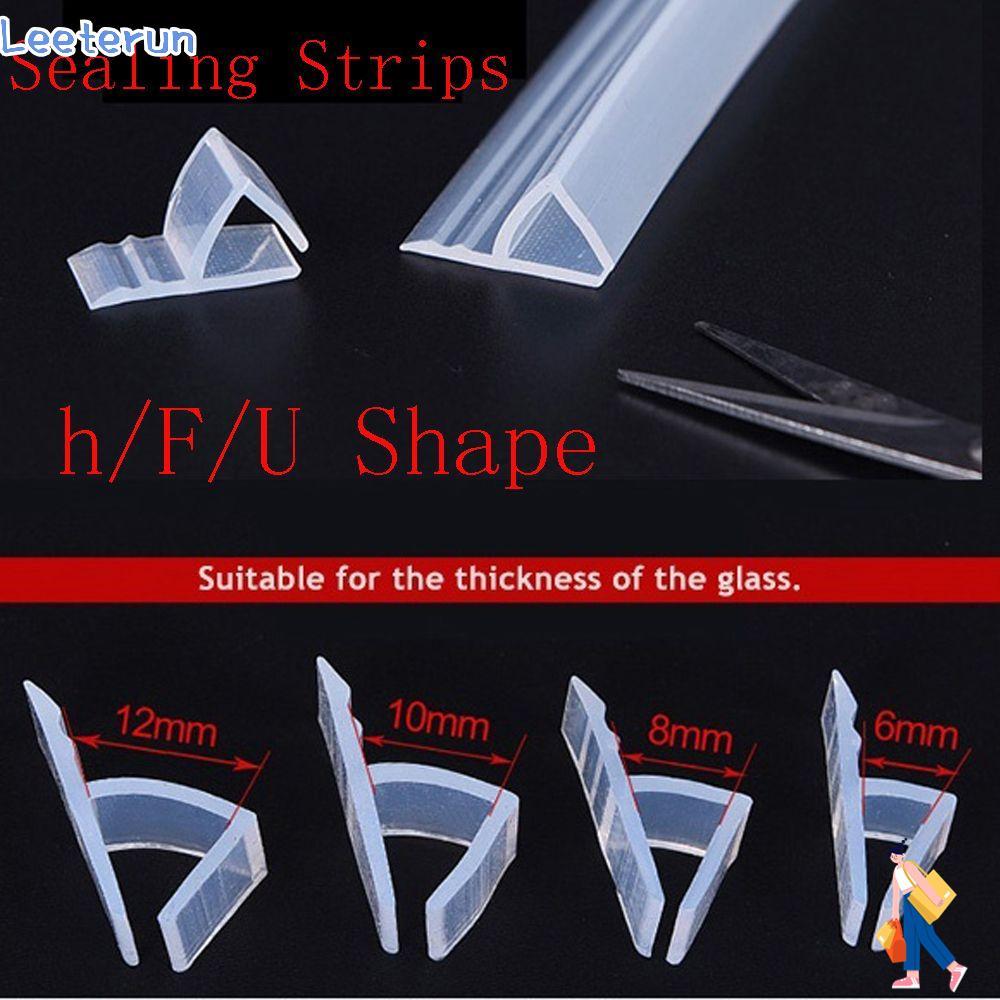 LEETERUN 1M 6-12mm FU h Shape Seal Strip Home & Living Bath Screen Home Improvement Window Seal