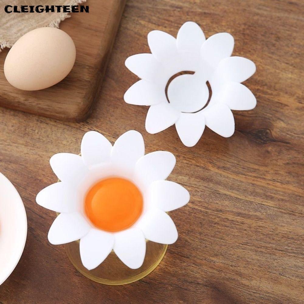 CLEIGHTEEN อุปกรณ์ครัว, Daisy Creative Egg White Separator, Plastic Household Egg White Filter Tool