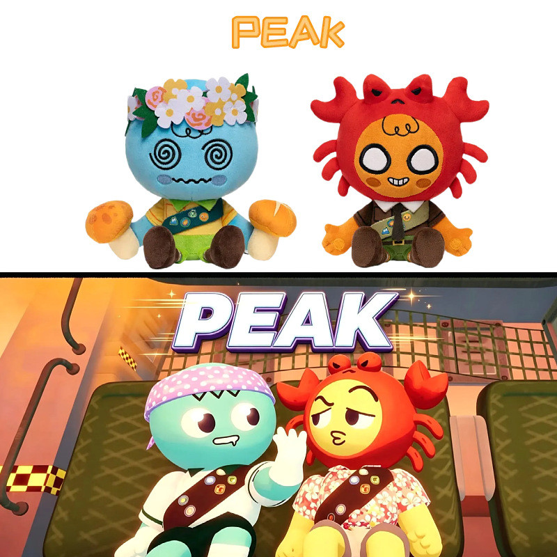 สินค้าใหม่ PEAK Plush Mountain Climbing Game สินค้าของเล่นตุ๊กตาการ์ตูน Midsummer Scout Army ตุ๊กตาต