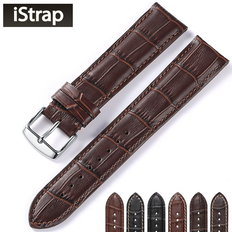 นาฬิกาผู้หญิง นาฬิกาเด็กผู้หญิง IStrap เหมาะสำหรับสายนาฬิกา Citizen สายนาฬิกาหนังแท้สำหรับผู้ชายและผ