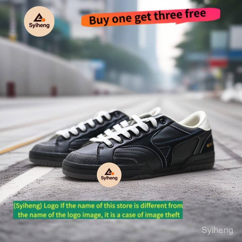 Mizuno CT CLUB รองเท้าผ้าใบลําลอง Retro Thin-Soled นุ่มยืดหยุ่นนักเรียน Commuter ผู้ชายผู้หญิง O6H3