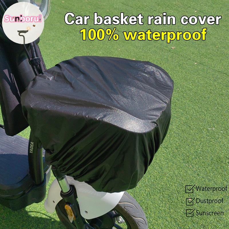 Sunborui Rain Cover สําหรับกระเป๋าจักรยาน Rain Cover สําหรับ Rain Cover ตะกร้าจักรยานกระเป๋ากันน้ําพ
